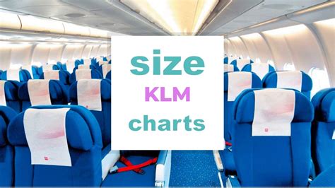 klm luggage size chart